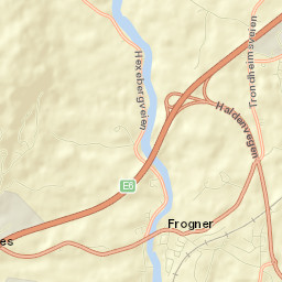Frogner Street Map