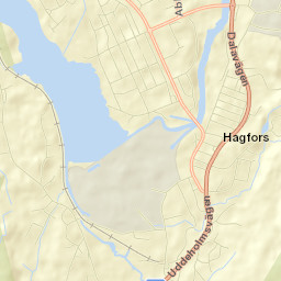 Hagfors Street Map