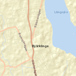Björklinge Street Map