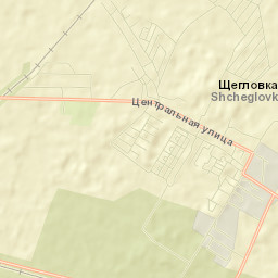 Shcheglovo Street Map