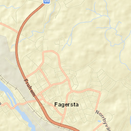 Fagersta Street Map