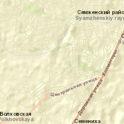 Syamzha Street Map