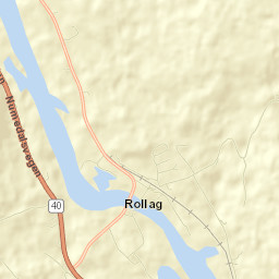 Rollag Street Map