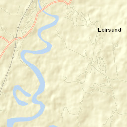 Leirsund Street Map