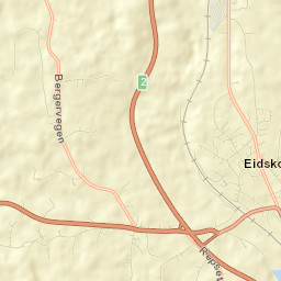 Eidskog Street Map