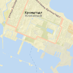 Kronshtadt Street Map