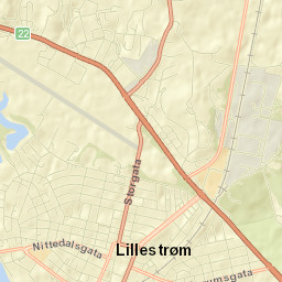 Lillestrøm Street Map