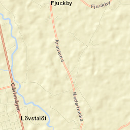 Lövstalöt Street Map