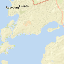 Ekenäs Street Map