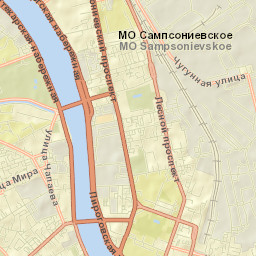 Finlyandskiy Street Map