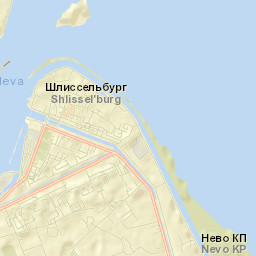 Shlissel’burg Street Map