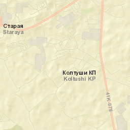 Koltushi Street Map
