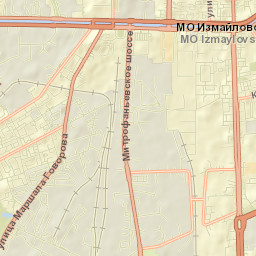 Admiralteisky Street Map