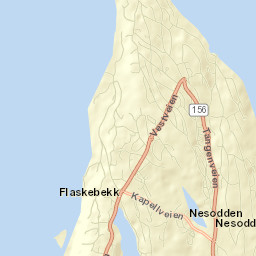 Nesoddtangen Street Map