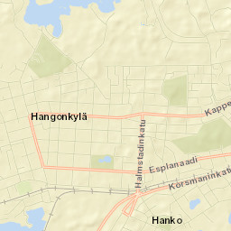 Hanko Street Map