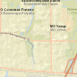 Uritsk Street Map