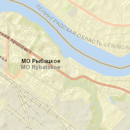 Rybatskoye Street Map