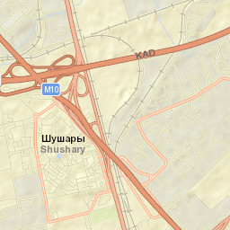 Shushary Street Map