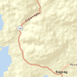 Sagvåg Street Map