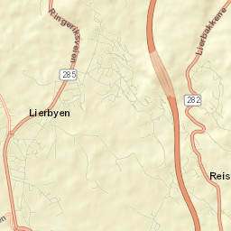 Lier Street Map