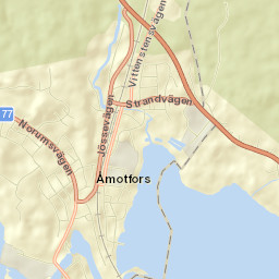 Åmotfors Street Map