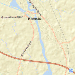 Ramnäs Street Map