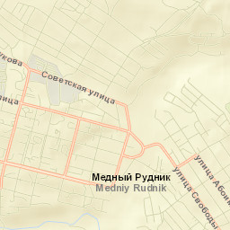 Krasnotur’insk Street Map