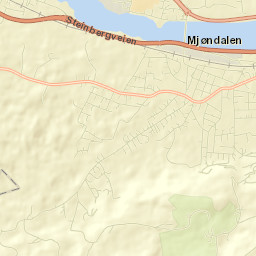 Nedre Eiker Street Map