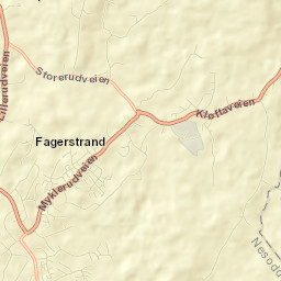 Fagerstrand Street Map