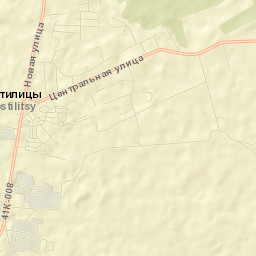 Gostilitsy Street Map