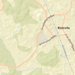 Knivsta Street Map