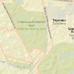 Tyarlevo Street Map