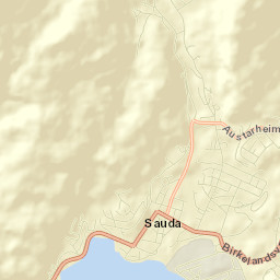 Sauda Street Map