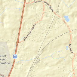 Hökåsen Street Map
