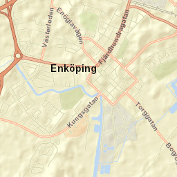 Enköping Street Map