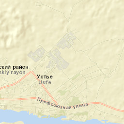Ust’ye Street Map