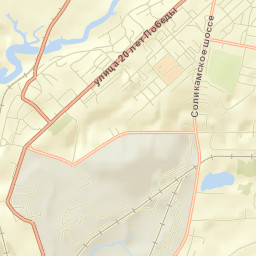 Solikamsk Street Map