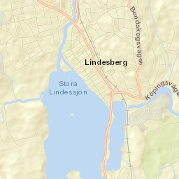 Lindesberg Street Map