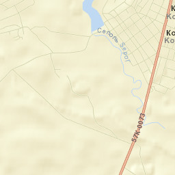 Kochevo Street Map