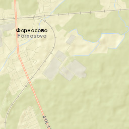Fornosovo Street Map