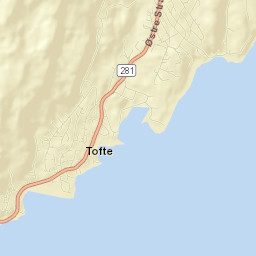 Tofte Street Map