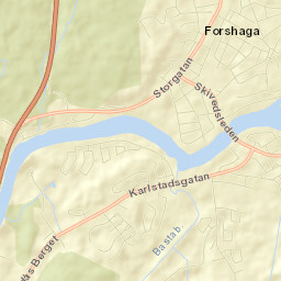 Forshaga Street Map