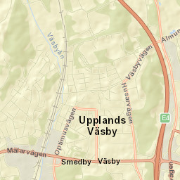 Upplands Väsby Street Map