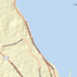 Holmestrand Street Map