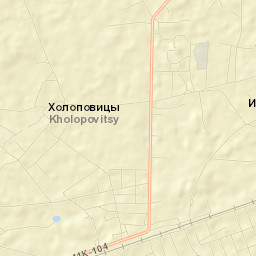 Yelizavetino Street Map