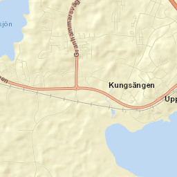 Kungsängen Street Map