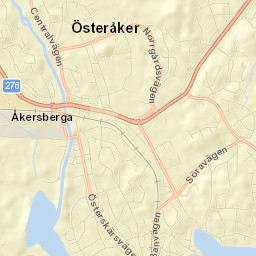 Åkersberga Street Map