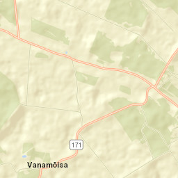 Haljala vald Street Map