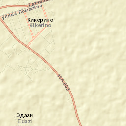 Kikerino Street Map
