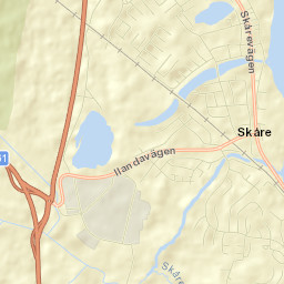 Skåre Street Map